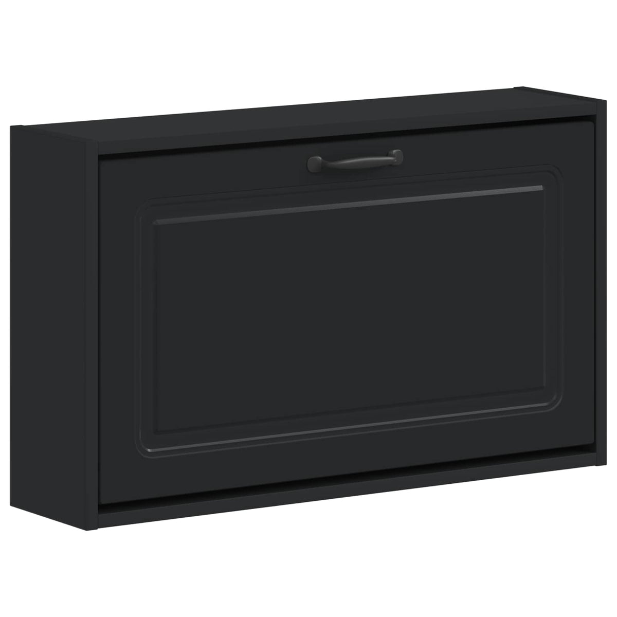 Wall-Mounted Shoe Cabinet UTRECHT 71 x 17 x 43 cm Black
