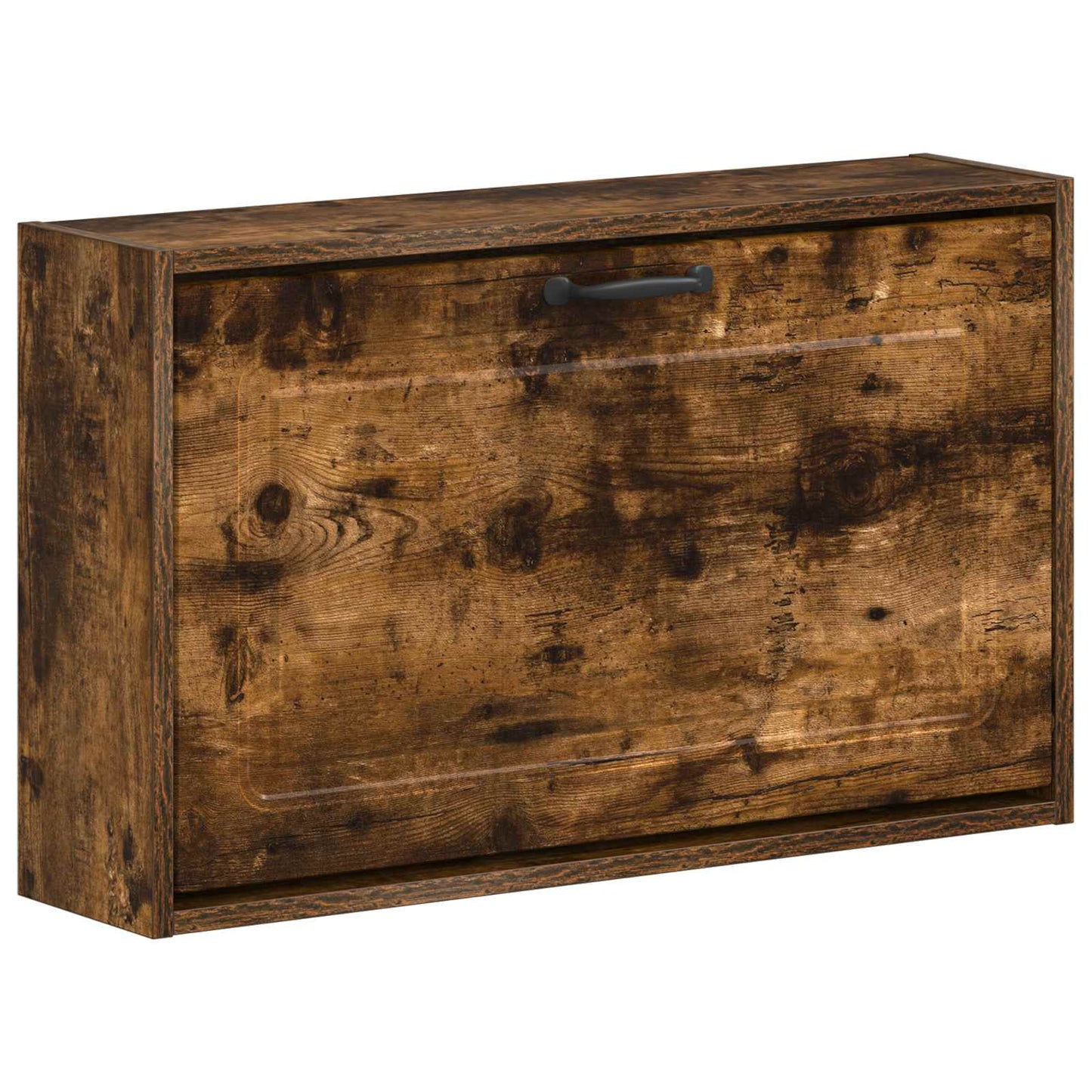 Wall-Mounted Shoe Cabinet UTRECHT 71 x 17 x 43 cm Smoked Oak