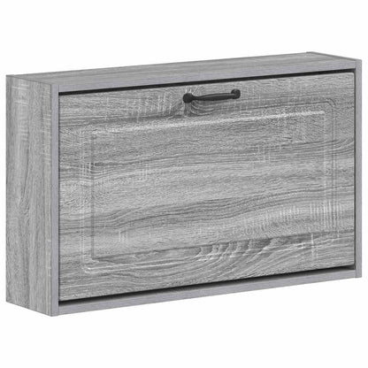 Wall-Mounted Shoe Cabinet UTRECHT 71 x 17 x 43 cm Grey Sonoma