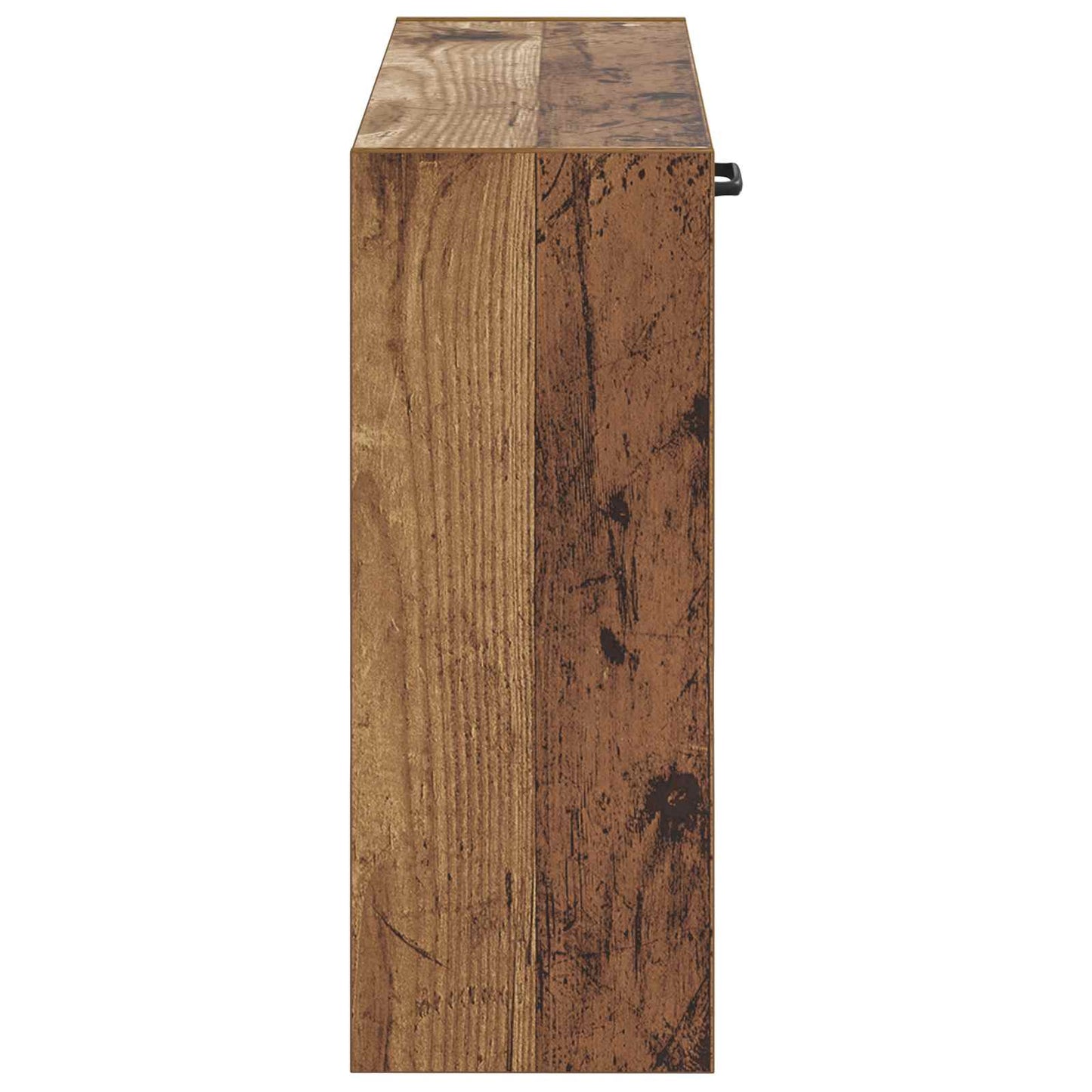 Wall-Mounted Shoe Cabinet UTRECHT 71 x 17 x 43 cm Old Wood