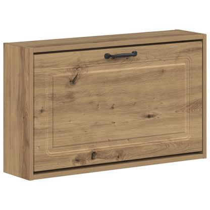 Wall-Mounted Shoe Cabinet UTRECHT 71 x 17 x 43 cm Artisan Oak