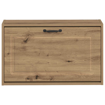 Wall-Mounted Shoe Cabinet UTRECHT 71 x 17 x 43 cm Artisan Oak