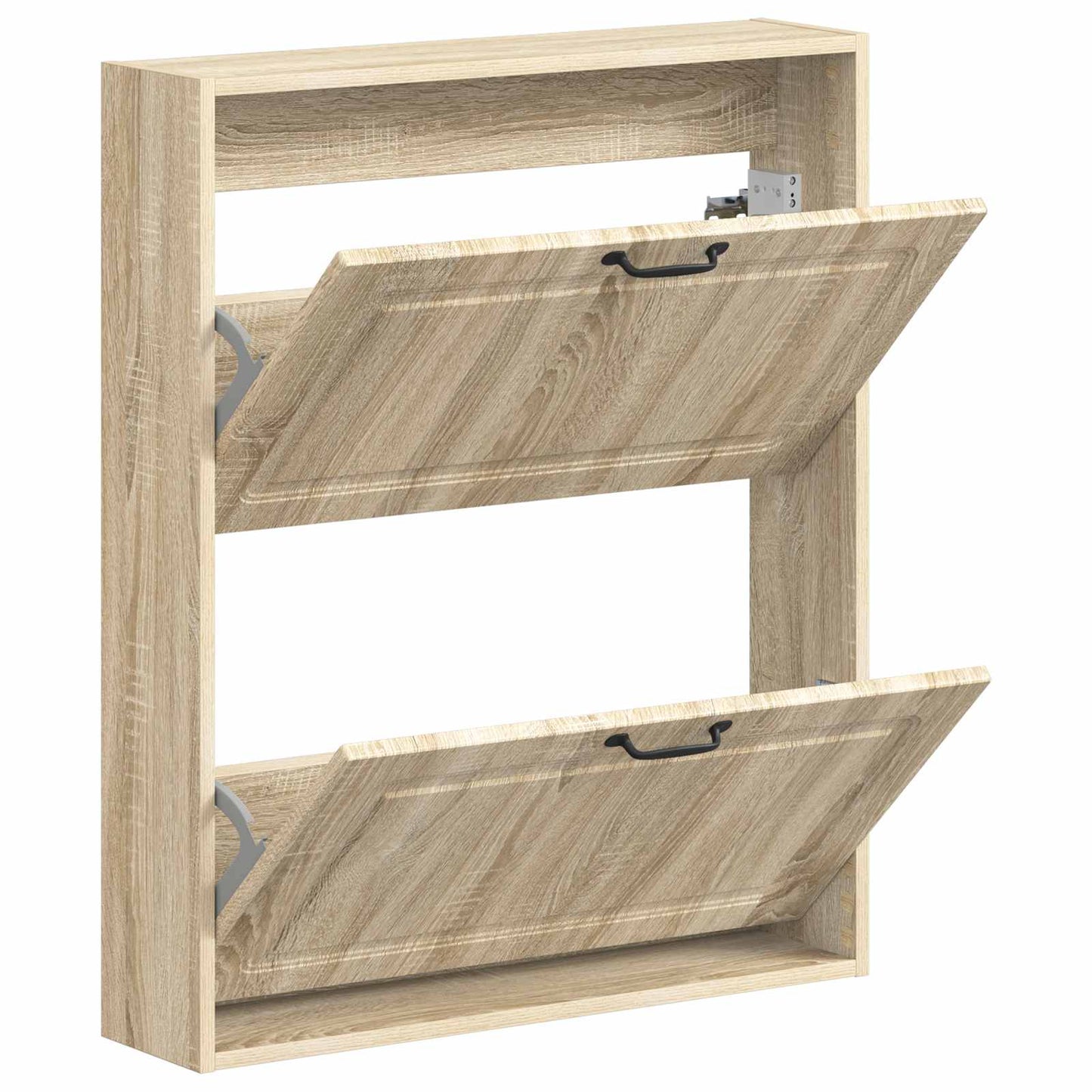 Wall-Mounted Shoe Cabinet UTRECHT 71 x 17 x 86 cm Sonoma Oak