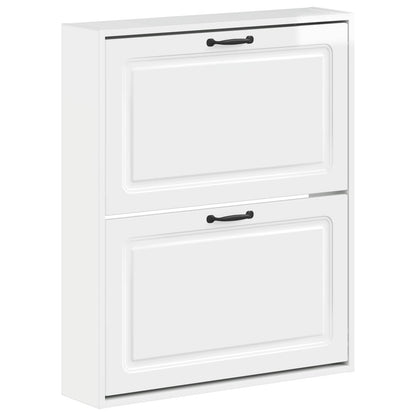 Wall-Mounted Shoe Cabinet UTRECHT 71 x 17 x 86 cm