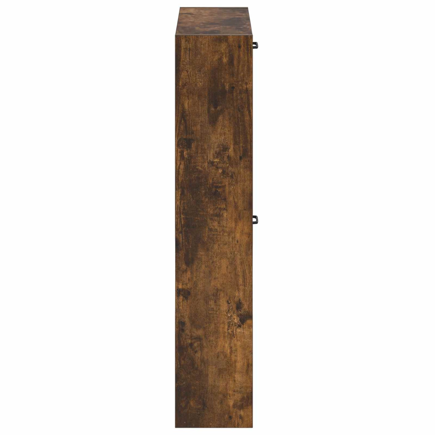 Wall-Mounted Shoe Cabinet UTRECHT 71 x 17 x 86 cm Smoked Oak