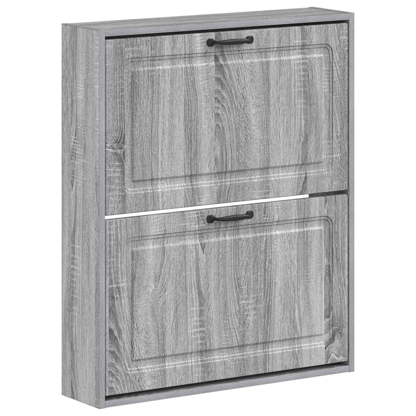 Wall-Mounted Shoe Cabinet UTRECHT 71 x 17 x 86 cm Grey Sonoma