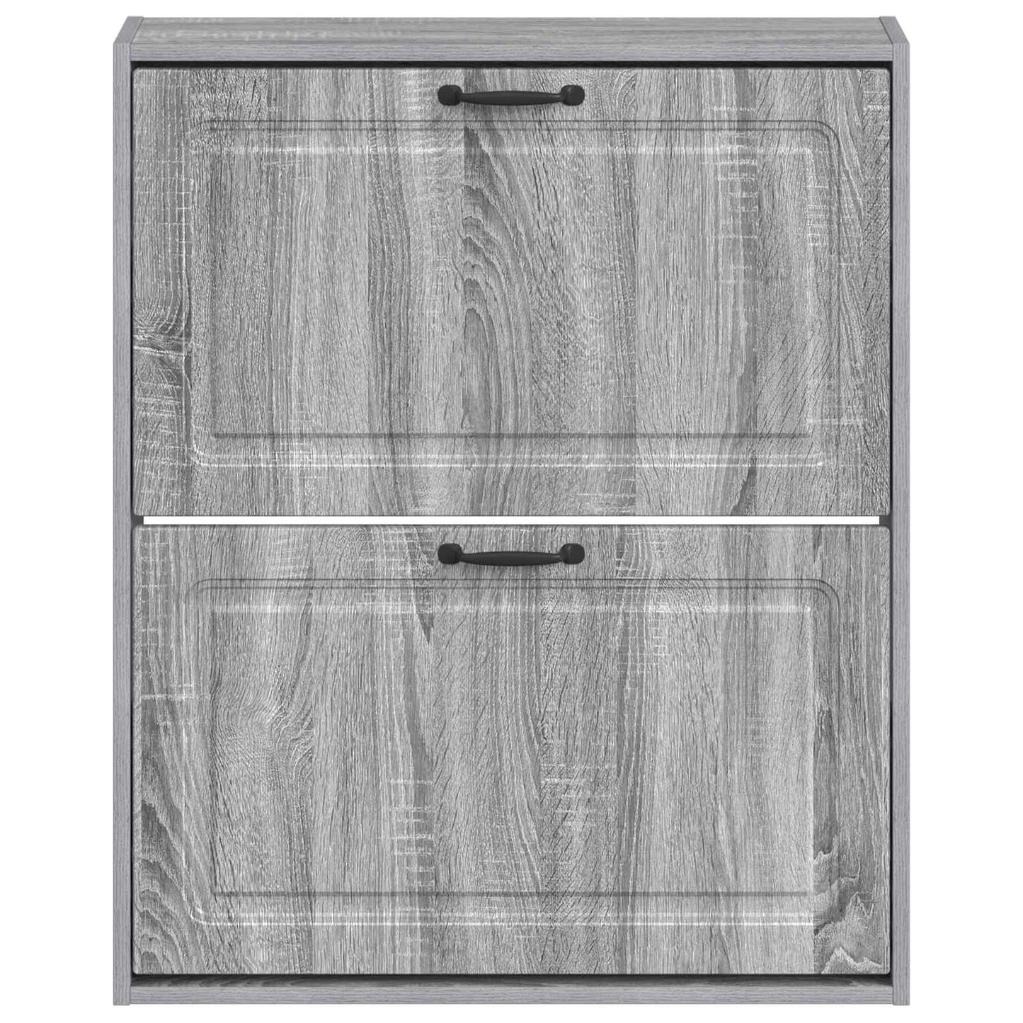 Wall-Mounted Shoe Cabinet UTRECHT 71 x 17 x 86 cm Grey Sonoma