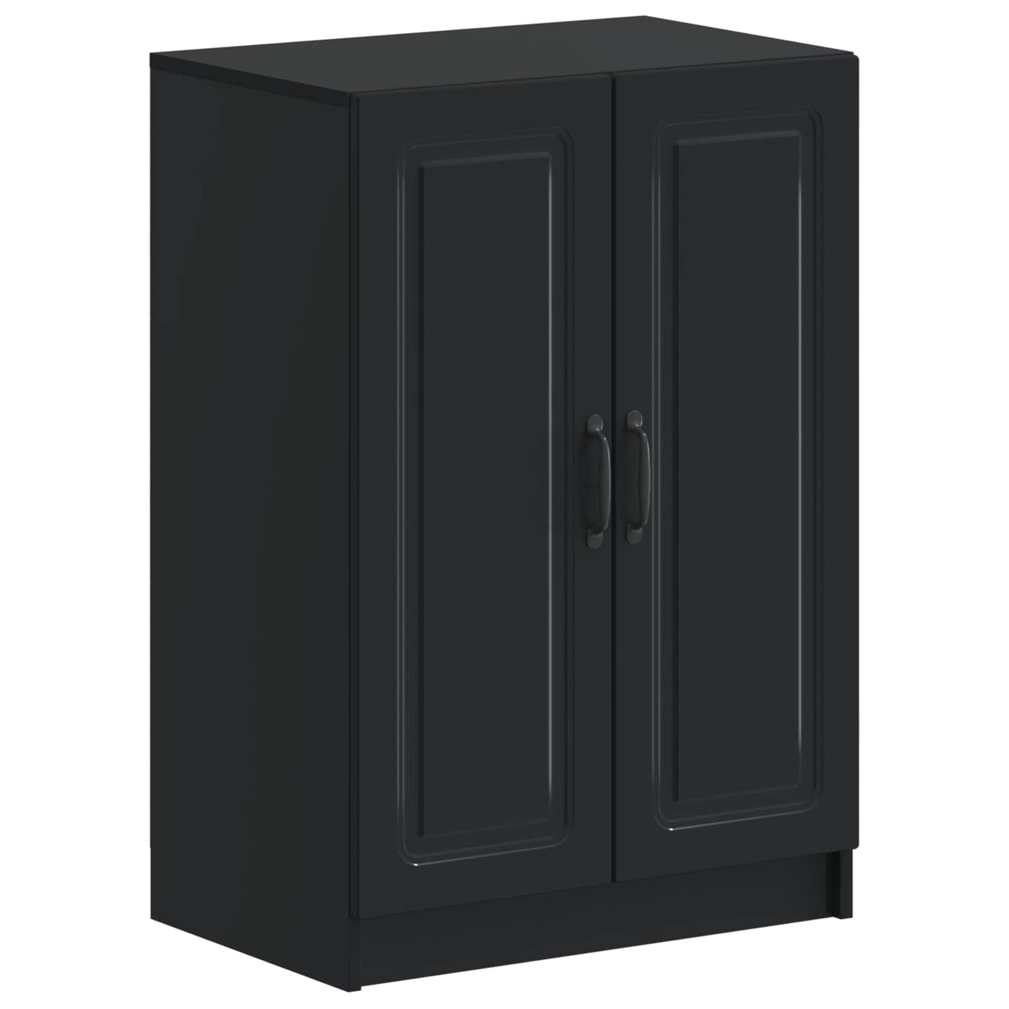 Shoe Cabinet UTRECHT 59.5 x 39.5 x 87 cm Engineered Wood Black