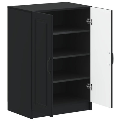 Shoe Cabinet UTRECHT 59.5 x 39.5 x 87 cm Engineered Wood Black