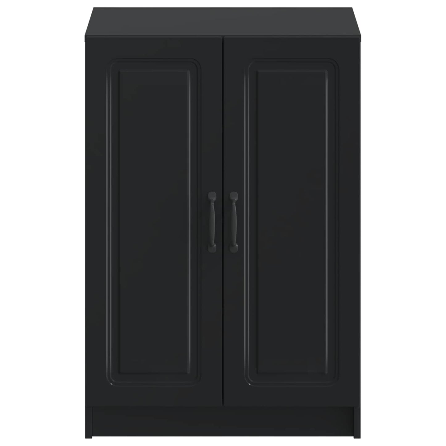 Shoe Cabinet UTRECHT 59.5 x 39.5 x 87 cm Engineered Wood Black