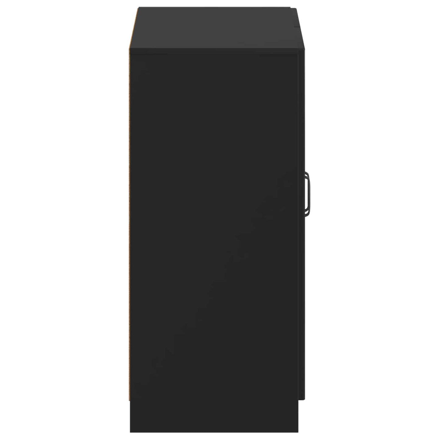 Shoe Cabinet UTRECHT 59.5 x 39.5 x 87 cm Engineered Wood Black