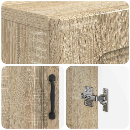 Shoe Cabinet UTRECHT 59.5 x 39.5 x 87 cm Engineered Wood
