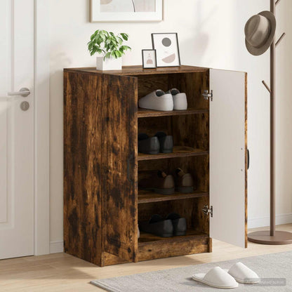Shoe Cabinet UTRECHT 59.5 x 39.5 x 87 cm Engineered Wood