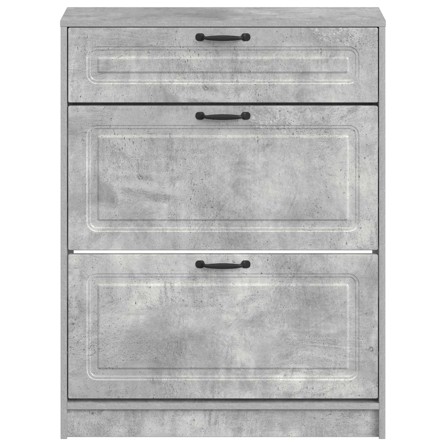 Shoe Cabinet UTRECHT 78 x 24 x 100 cm Engineered Wood