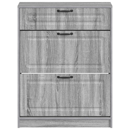 Shoe Cabinet UTRECHT 78 x 24 x 100 cm Engineered Wood