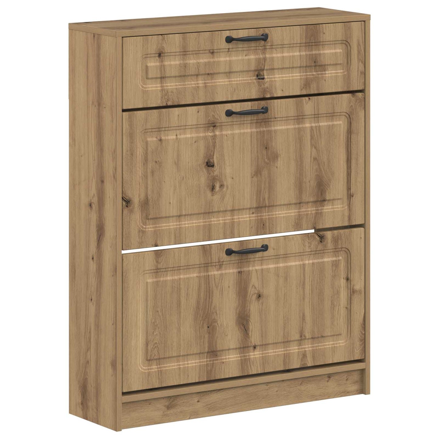 Shoe Cabinet UTRECHT 78 x 24 x 100 cm Engineered Wood