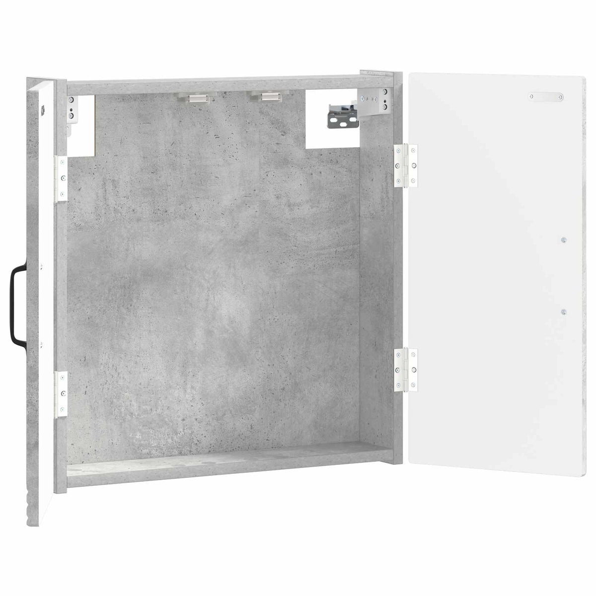 Dartboard Cabinet UTRECHT Concrete Grey 52.5 x 10.5 x 53.5 cm