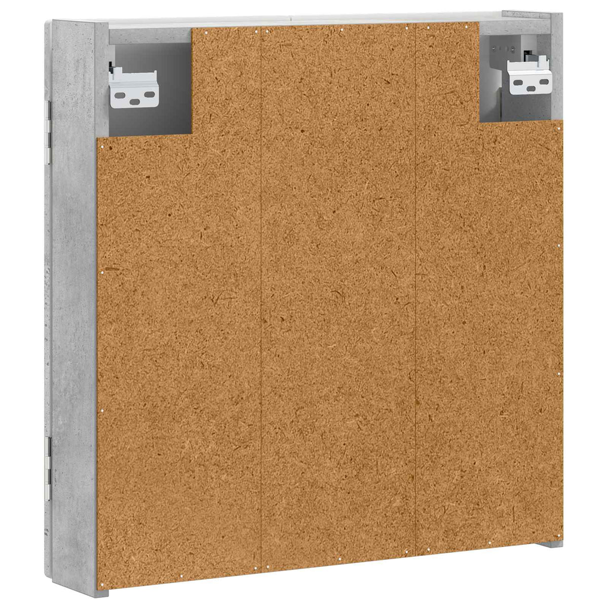 Dartboard Cabinet UTRECHT Concrete Grey 52.5 x 10.5 x 53.5 cm
