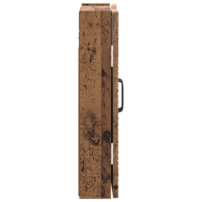 Dartboard Cabinet UTRECHT Old Wood 52.5 x 10.5 x 53.5 cm
