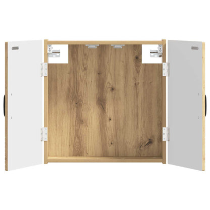 Dartboard Cabinet UTRECHT Artisan Oak 52.5 x 10.5 x 53.5 cm