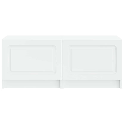 TV Cabinet White Engineered Wood
