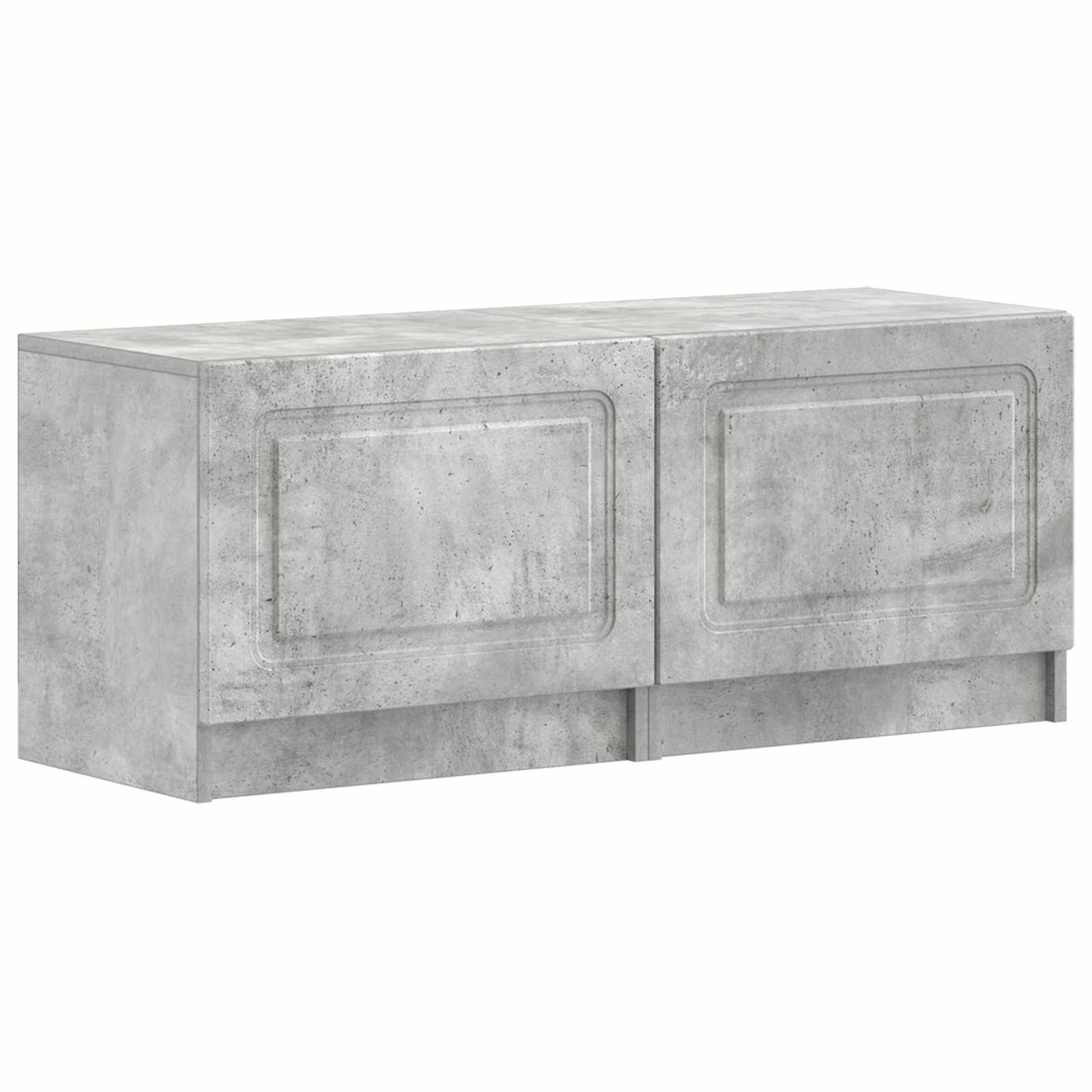 TV Cabinet Concrete Grey Engineered Wood