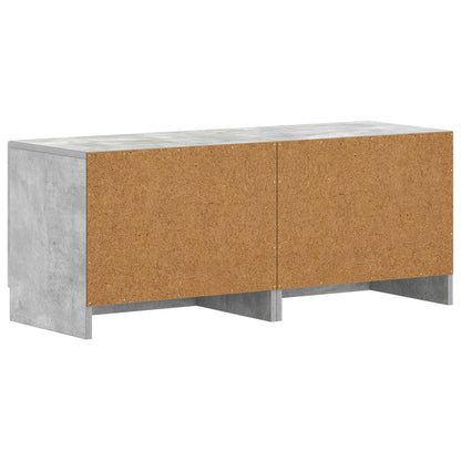 TV Cabinet Concrete Grey Engineered Wood