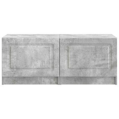 TV Cabinet Concrete Grey Engineered Wood