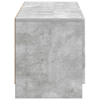 TV Cabinet Concrete Grey Engineered Wood