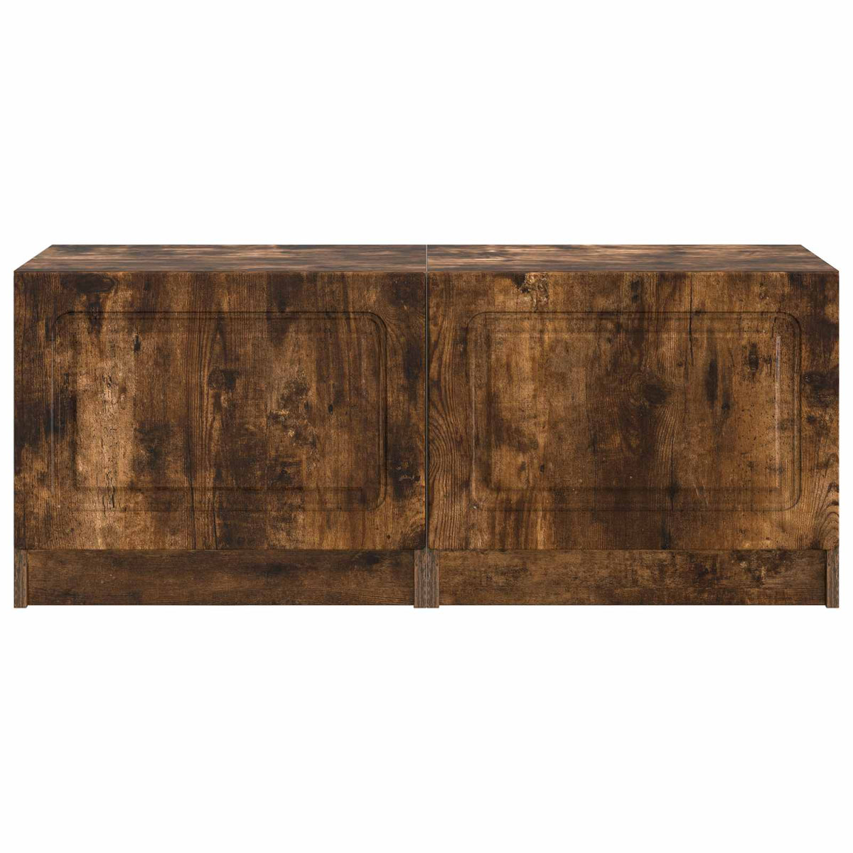 TV Cabinet Smoked Oak Engineered Wood