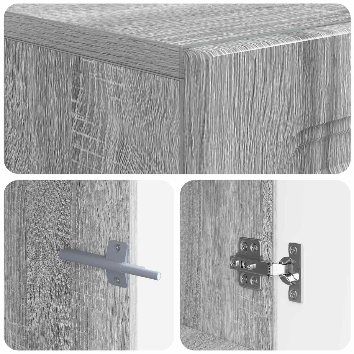 TV Cabinet Grey Sonoma Engineered Wood