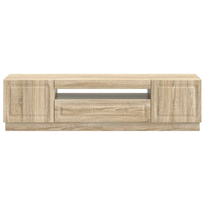 LED TV Cabinet Sonoma Oak Engineered Wood