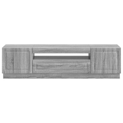 LED TV Cabinet Grey Sonoma Engineered Wood