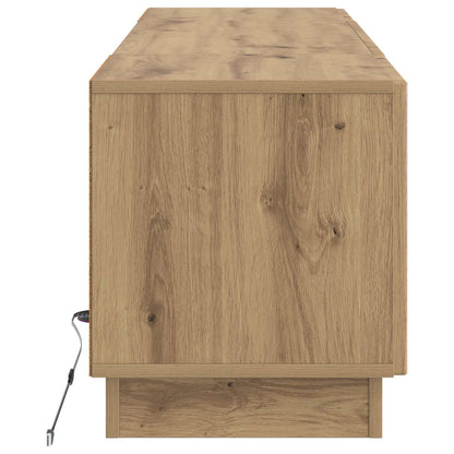 LED TV Cabinet Artisan Oak Engineered Wood