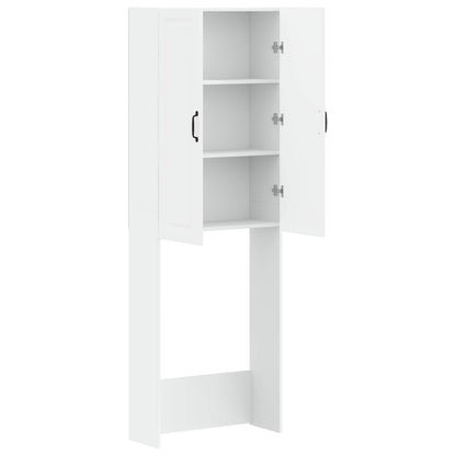 Toilet Cabinet UTRECHT White 66 x 25.5 x 190 cm Engineered Wood