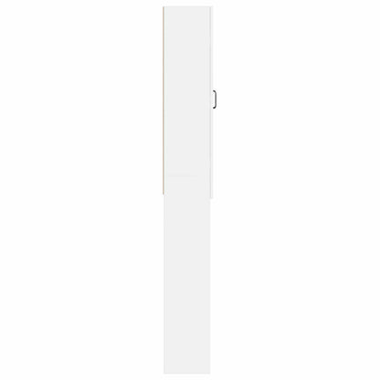 Toilet Cabinet UTRECHT White 66 x 25.5 x 190 cm Engineered Wood