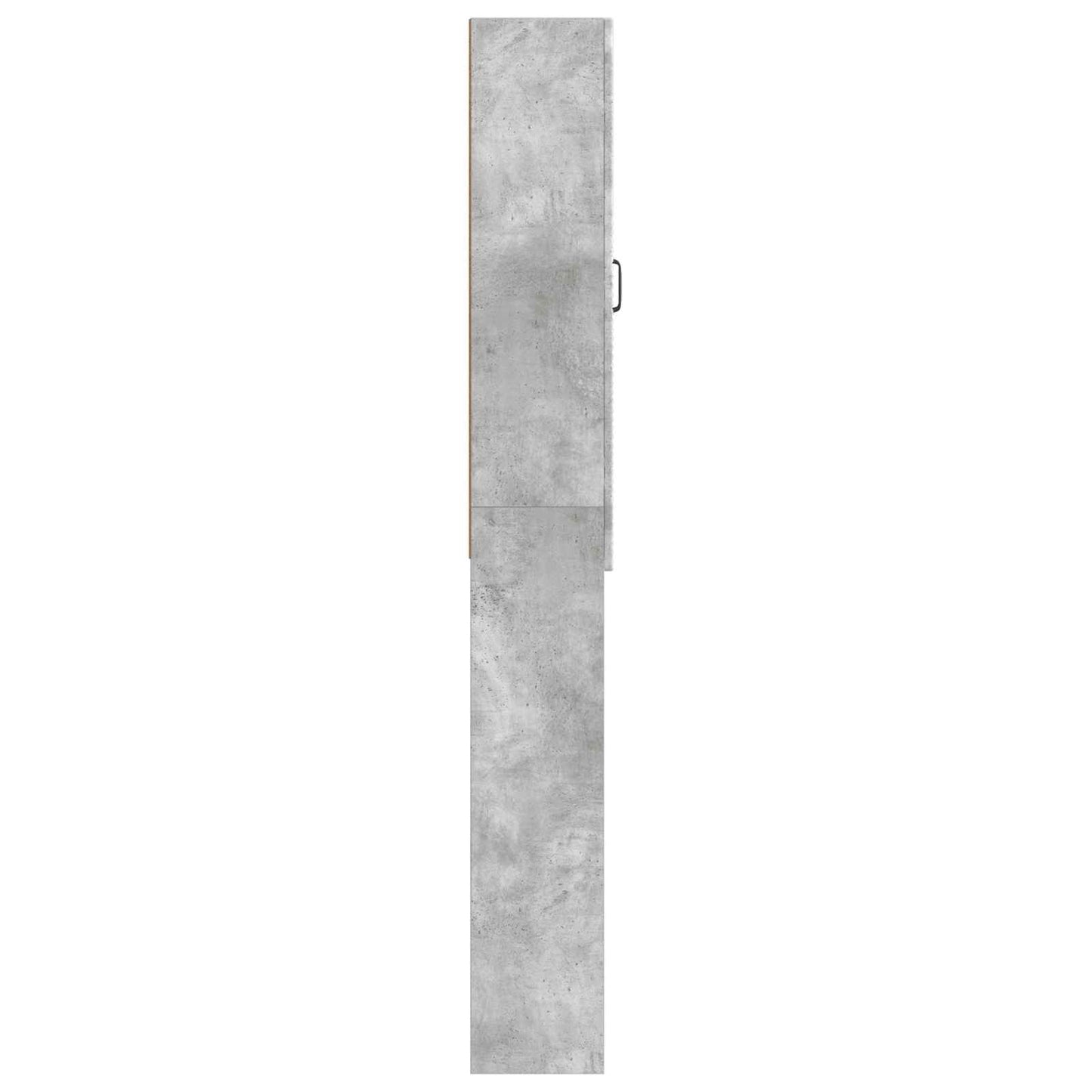Toilet Cabinet UTRECHT Concrete Grey 66 x 25.5 x 190 cm