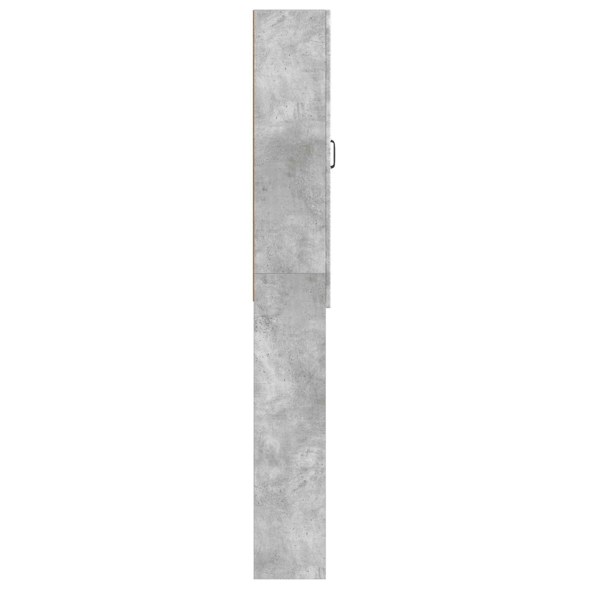Toilet Cabinet UTRECHT Concrete Grey 66 x 25.5 x 190 cm
