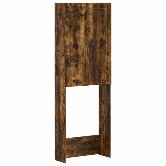Toilet Cabinet UTRECHT Smoked Oak 66 x 25.5 x 190 cm