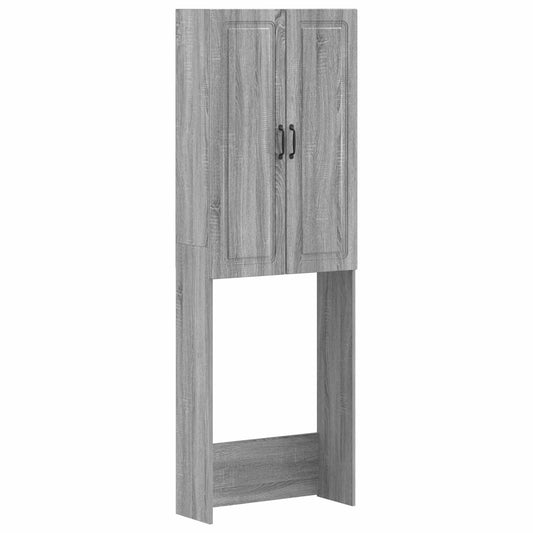 Toilet Cabinet UTRECHT Grey Sonoma 66 x 25.5 x 190 cm