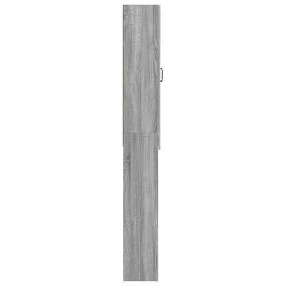 Toilet Cabinet UTRECHT Grey Sonoma 66 x 25.5 x 190 cm