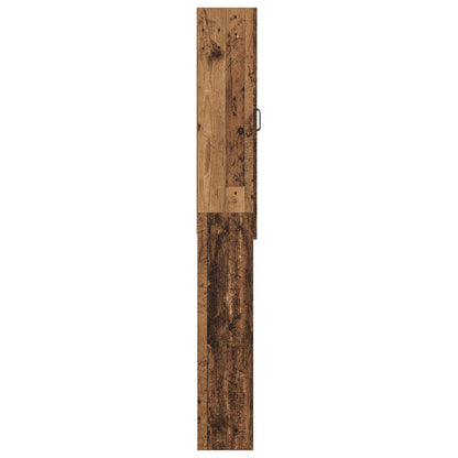 Toilet Cabinet UTRECHT Old Wood 66 x 25.5 x 190 cm