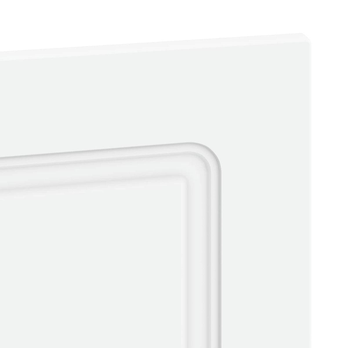 Wall-Mounted Headboard UTRECHT White Engineered Wood