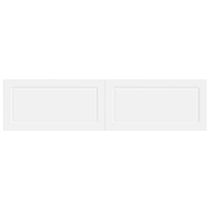 Wall-Mounted Headboard UTRECHT White Engineered Wood