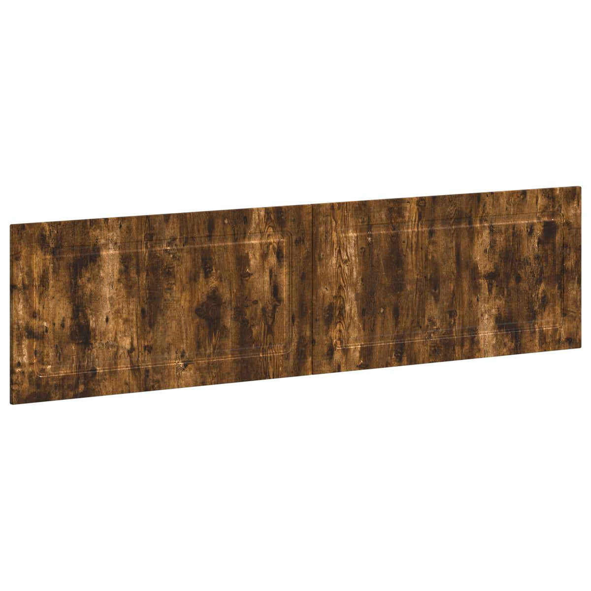 Wall-Mounted Headboard UTRECHT Smoked Oak Engineered Wood