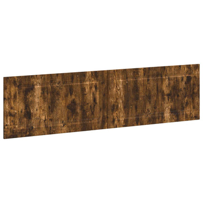 Wall-Mounted Headboard UTRECHT Smoked Oak Engineered Wood