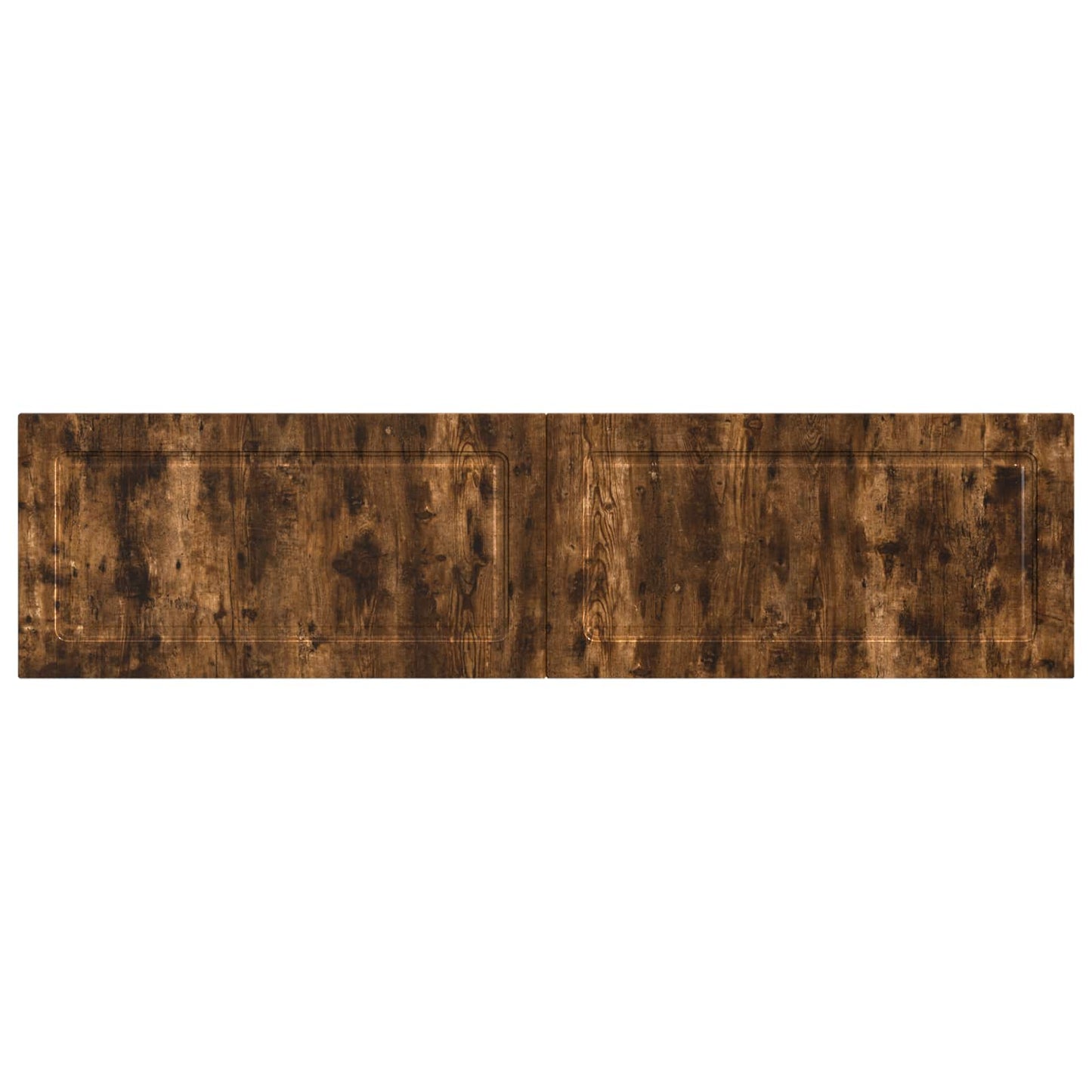 Wall-Mounted Headboard UTRECHT Smoked Oak Engineered Wood