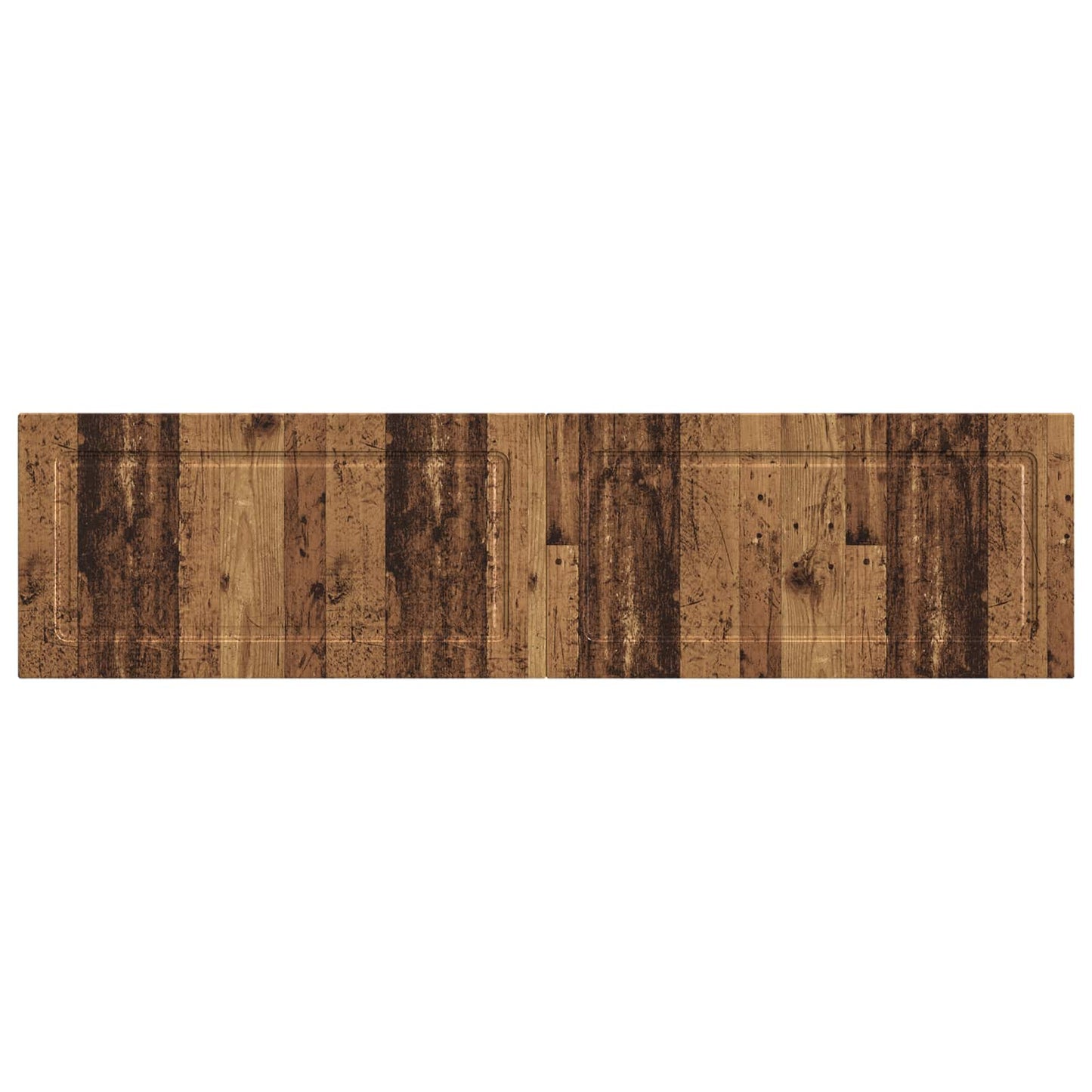 Wall-Mounted Headboard UTRECHT Old Wood Engineered Wood