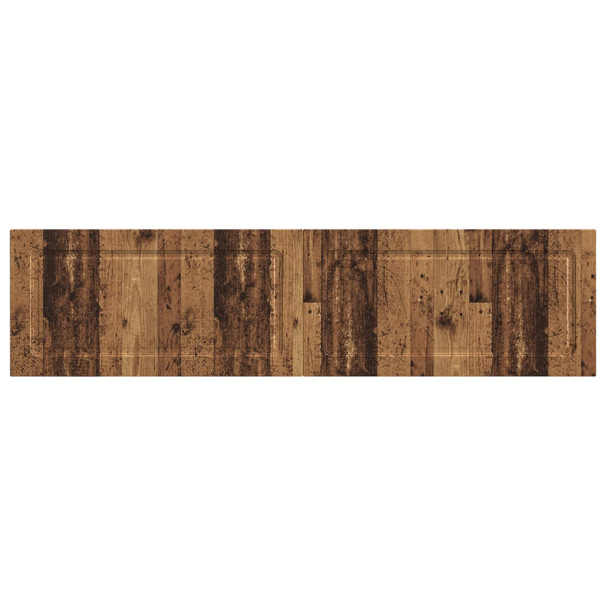 Wall-Mounted Headboard UTRECHT Old Wood Engineered Wood