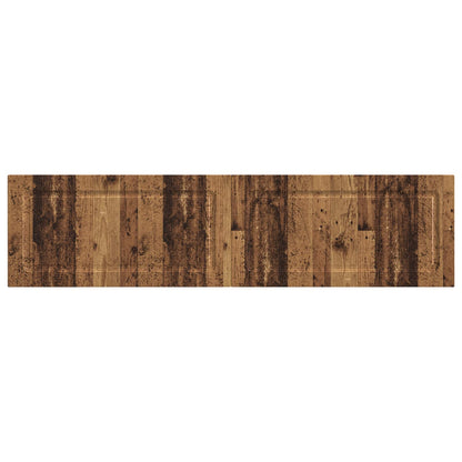 Wall-Mounted Headboard UTRECHT Old Wood Engineered Wood